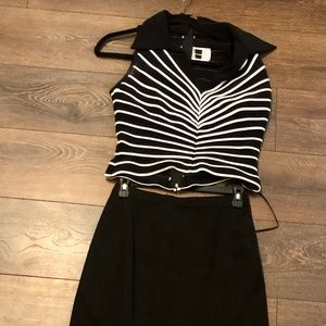 Fashionable, fancy skirt set